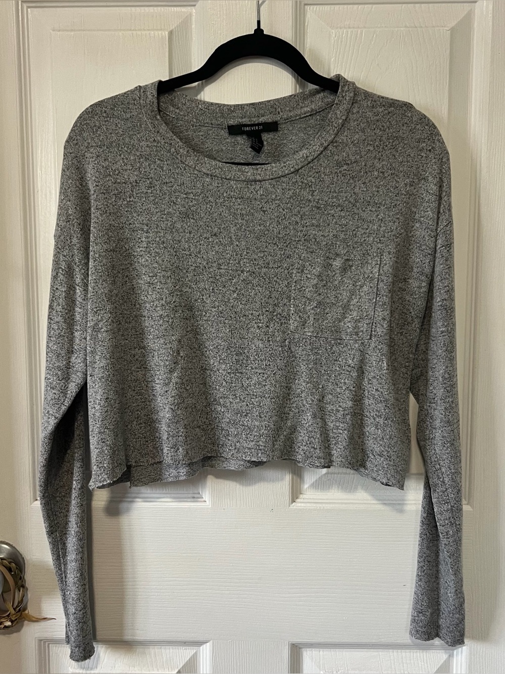 forever 21 crop long sleeve